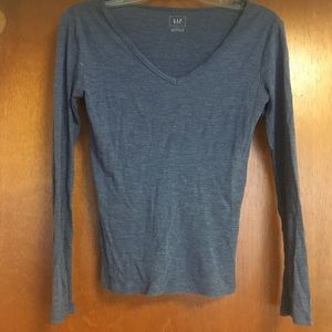 Preowned Gap long sleeve gray/shirt size S